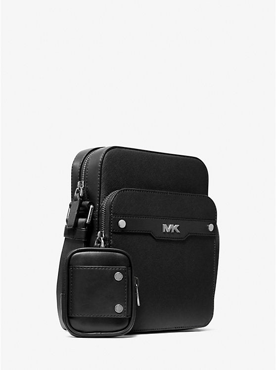 691 - MICHAEL KORS Rivington Leather Flight Bag