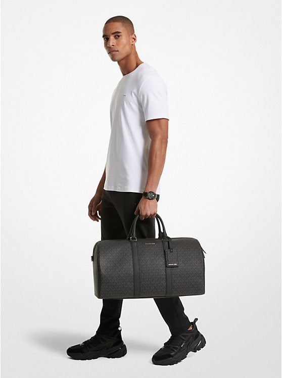 693 - MICHAEL KORS Harrison Logo Weekender Bag