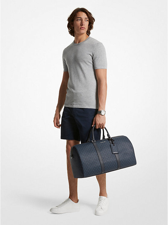 694 - MICHAEL KORS Harrison Logo Weekender Bag