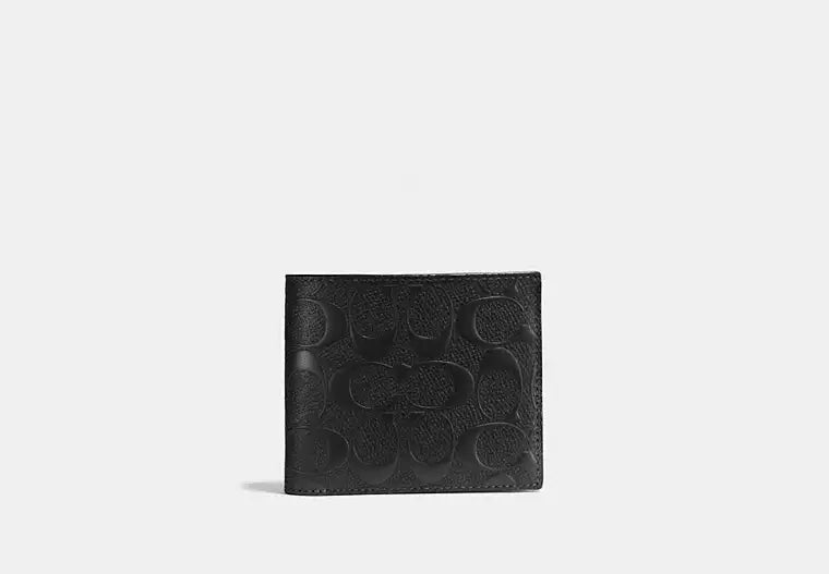 752 - COACH 3 In 1 Wallet In Signature Leather