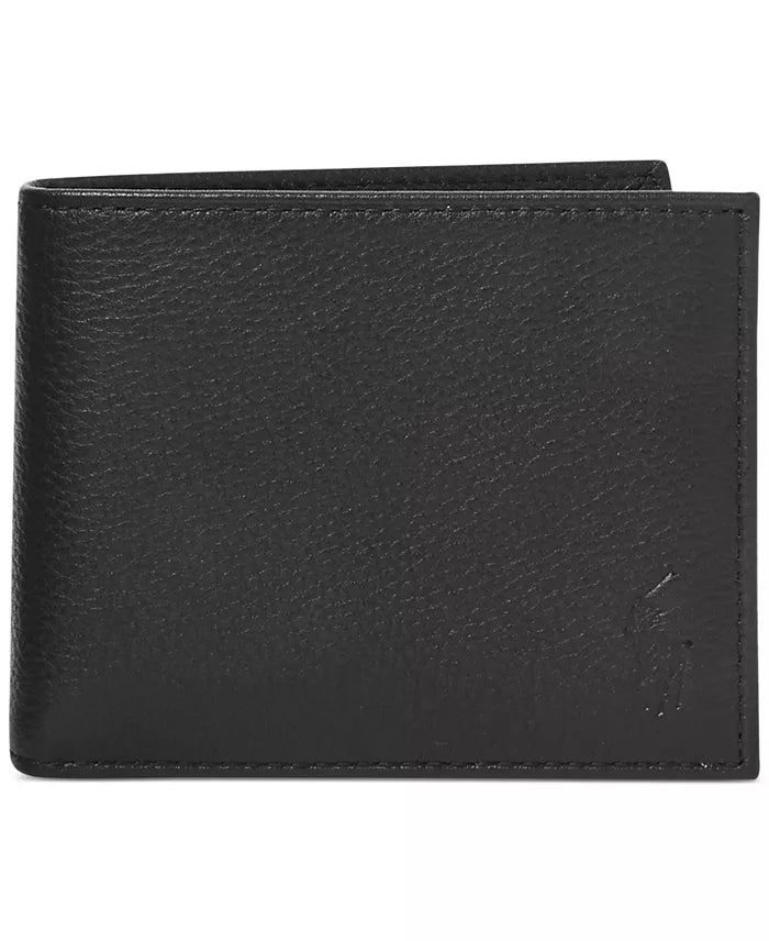 773 - Polo Ralph Lauren Men's Pebbled Leather Passcase