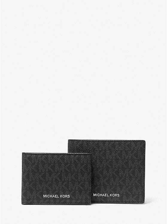 777 - MICHAEL KORS Cooper Logo Billfold Wallet With Passcase