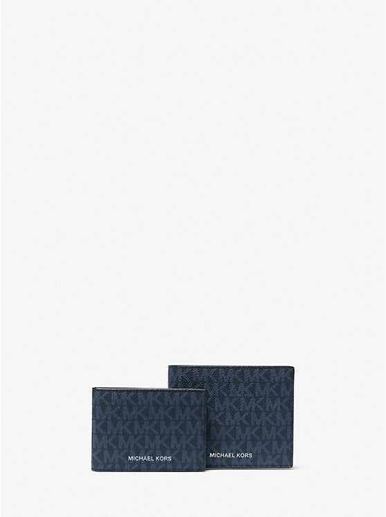 778 - MICHAEL KORS Cooper Logo Billfold Wallet With Passcase