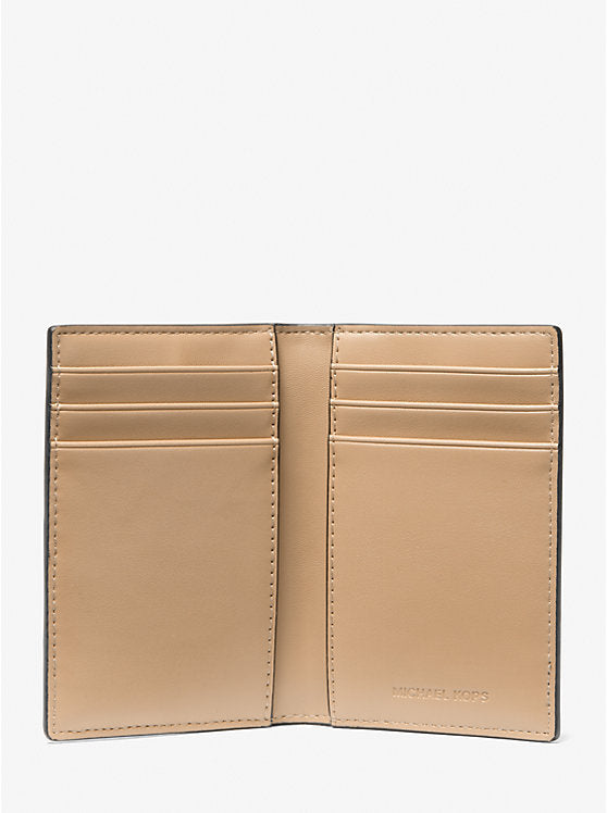 781 - MICHAEL KORS Rivington Striped Logo Bi-Fold Card Case