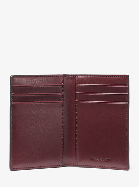 782 - MICHAEL KORS Rivington Striped Logo Bi-Fold Card Case