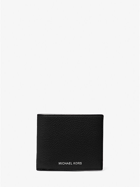 783 - MICHAEL KORS Cooper Pebbled Leather Billfold Wallet