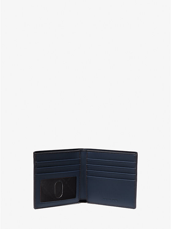 785 - MICHAEL KORS Cooper Pebbled Leather Billfold Wallet