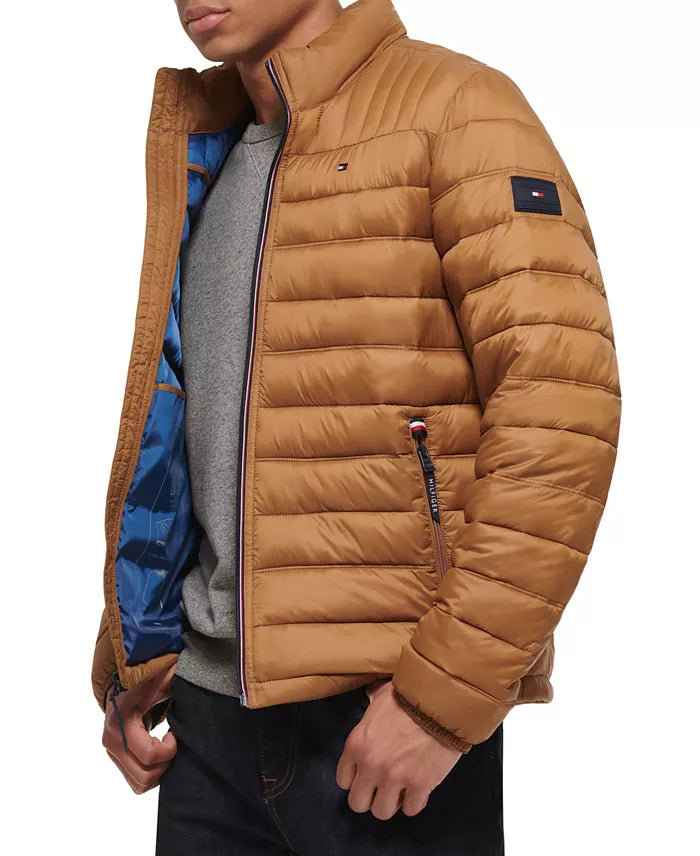 888 - TOMMY HILFIGUER Men's Packable Quilted Puffer Jacket