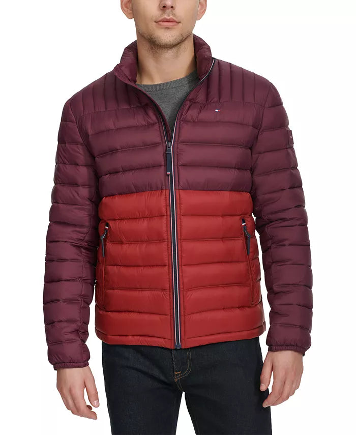 890 - TOMMY HILFIGUER Men's Packable Quilted Puffer Jacket