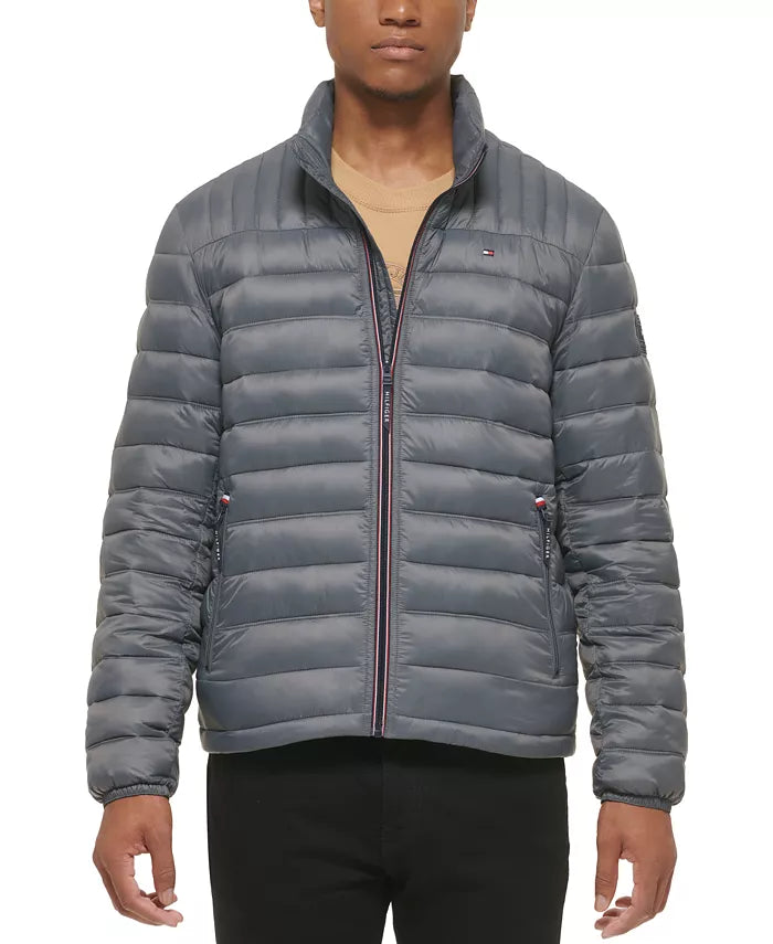 894 - TOMMY HILFIGUER Men's Packable Quilted Puffer Jacket