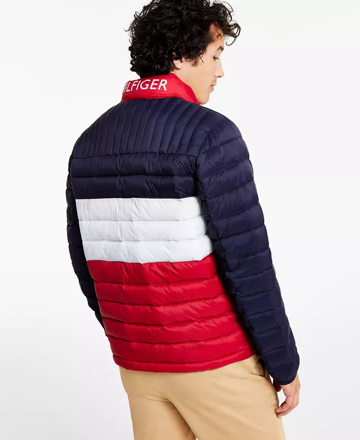 897 - TOMMY HILFIGUER Men's Packable Quilted Puffer Jacket