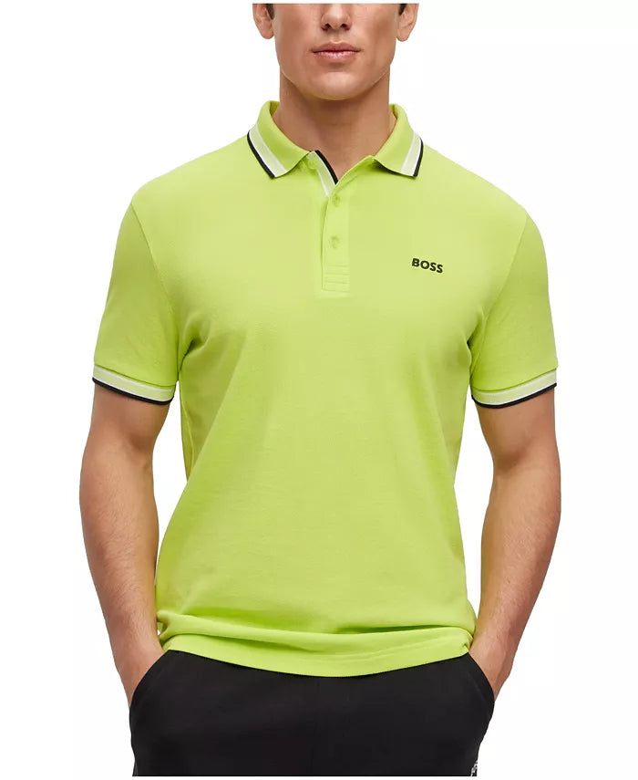 904 - Hugo Boss Men's Logo Cotton Polo Shirt