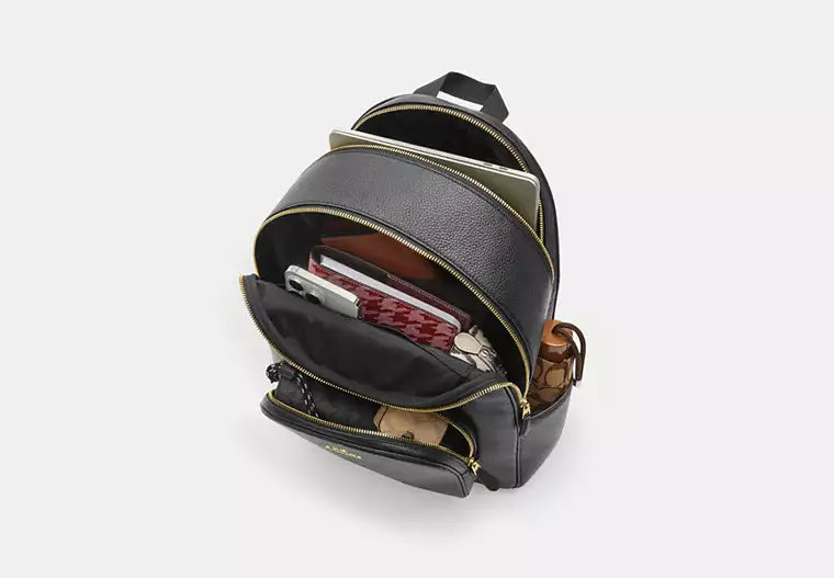 14 - SOBRE PEDIDO - COACH Large Court Backpack In Signature Canvas