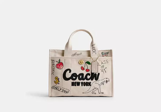 17 - SOBRE PEDIDO - COACH Cargo Tote Bag With Sketch Print