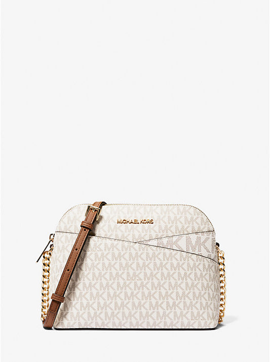 45 - SOBRE PEDIDO - MICHAEL KORS Jet Set Travel Medium Logo Dome Crossbody Bag