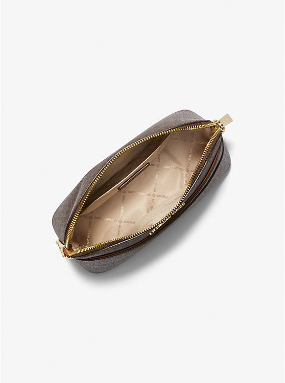 46 - SOBRE PEDIDO - MICHAEL KORS Jet Set Travel Medium Logo Dome Crossbody Bag