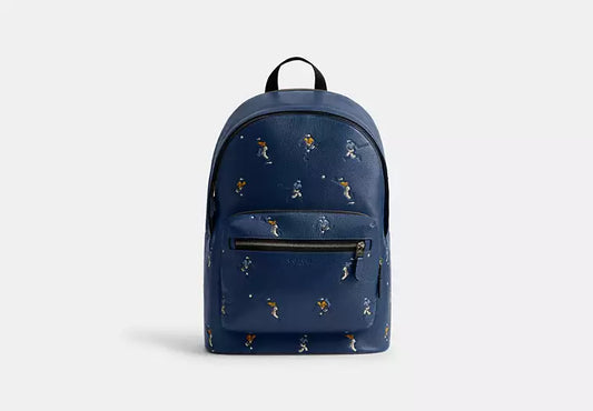 643 - SOBRE PEDIDO - COACH West Backpack With Baseball Print