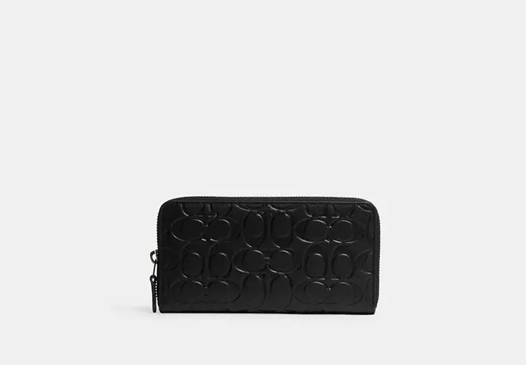 760 - COACH Accordion Wallet In Signature Leather